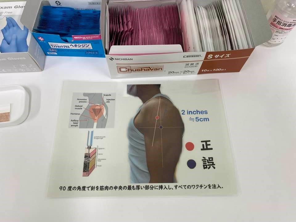 三角筋筋注部位の一つの提案